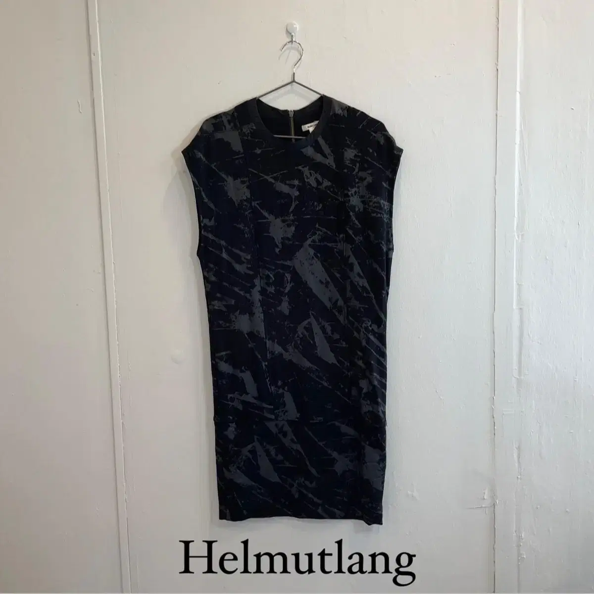 헬무트랭 반집업 민소매 Helmutlang